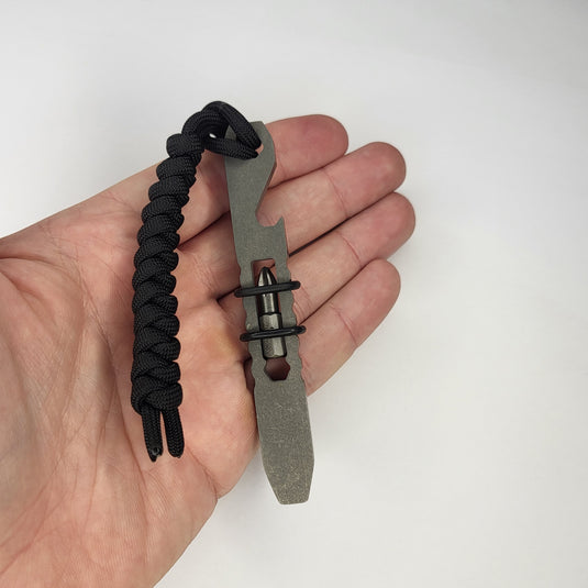 CALTI Titanium Multitool Pocket Prybar: Ultra-Strong & Lightweight EDC Tool