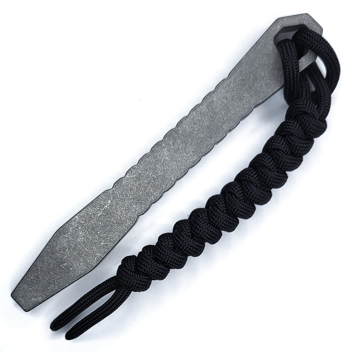 CALTI Slim Titanium Pocket Prybar: Ultra-Strong & Lightweight EDC Tool (Stonewashed or Anodized)