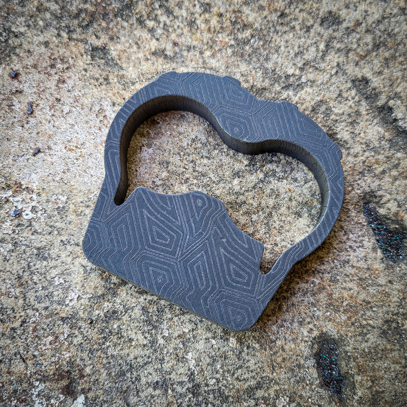 Load image into Gallery viewer, Titanium Custom Multitool Keychain | Knuckle Defense | Bottle Opener | Hex Wrench | EDC Tool
