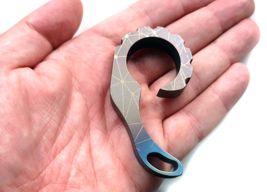 CALTI Customized Titanium Multitool Keychain: The Ultimate EDC Companion