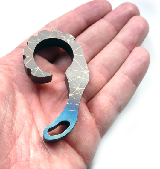 CALTI Customized Titanium Multitool Keychain: The Ultimate EDC Companion