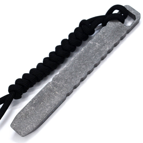 CALTI Titanium Pocket Prybar: Ultra-Strong & Lightweight EDC Tool (Stonewashed or Anodized)