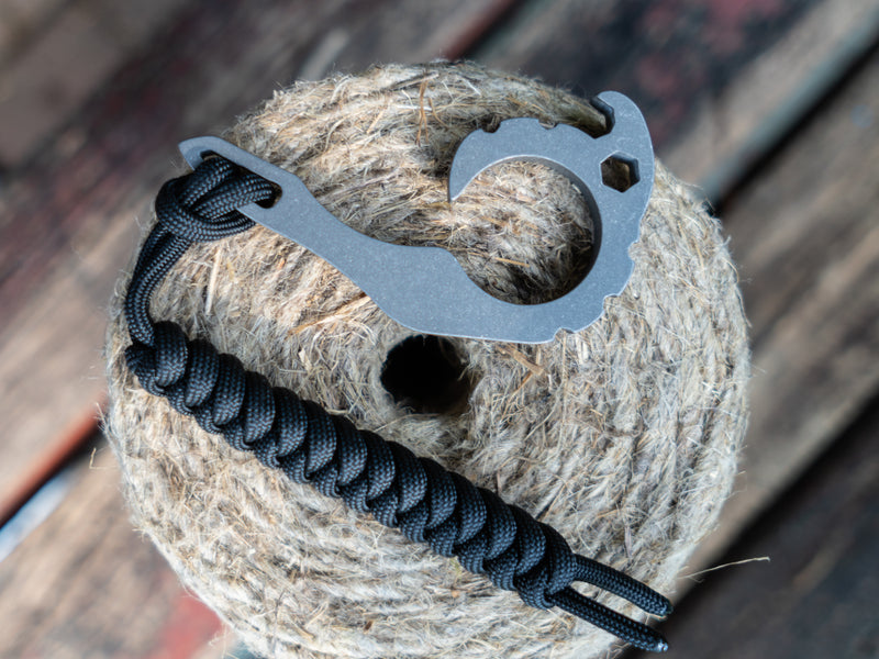 Load image into Gallery viewer, CALTI Titanium Multitool Keychain: The Ultimate EDC Companion with Hex
