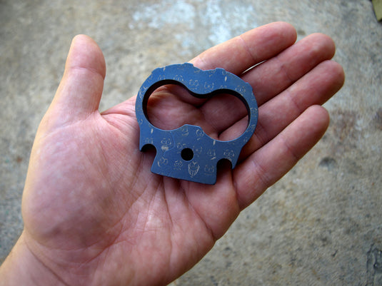 Titanium knucks keychain, titanium multitool, bottle opener, hexagon for bits, multi tool, edc tool, edc aluminum, tactical keychain, knuck