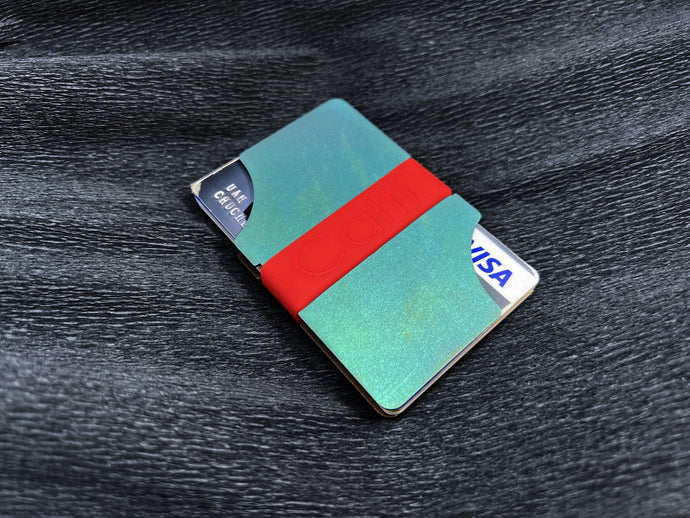 Anodized Titanium Minimalist Wallet Cardholder, For Men And Women, RFID Blocking, Gift Box, Slim Design For 1-10 Cards And Cash