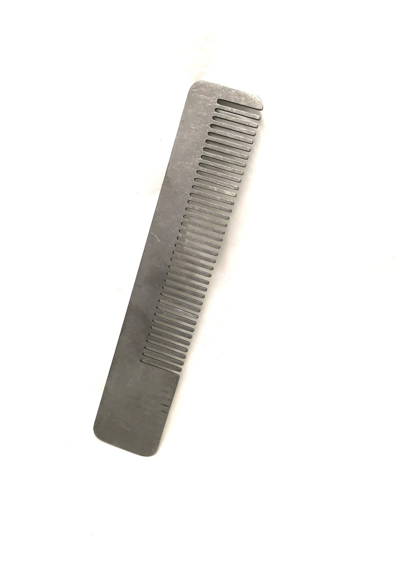 Load image into Gallery viewer, Titanium Small Travel Comb from Calti, edc tool, edc, every day carry, hair comd, titanium edc, tactical edc, punisher custom
