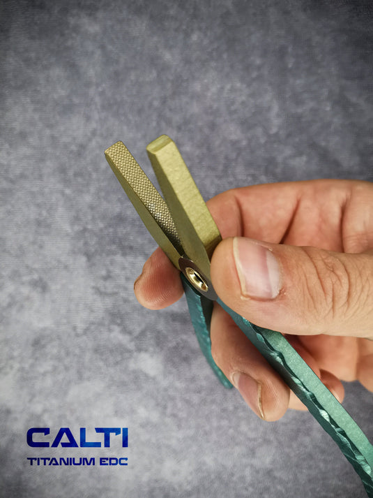 Titanium EDC Pliers from Calti for Jewelry Making, Wirework, Fishing and gift, rust proof and acid resistant EDC Pliers